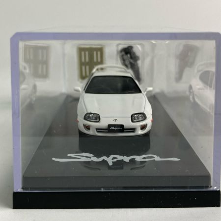 Hobby JAPAN 1/64 トヨタスープラ RZ A80 エンジンディスプレイモデル付 スーパーホワイトII ホビージャパン