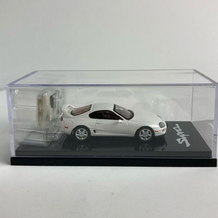 Hobby JAPAN 1/64 トヨタスープラ RZ A80 エンジンディスプレイモデル付 スーパーホワイトII ホビージャパン