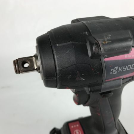  KYOCERA キョウセラ 京セラ インパクトレンチ 充電池1個付 コードレス式 18v 001235 DIW183 ブラック