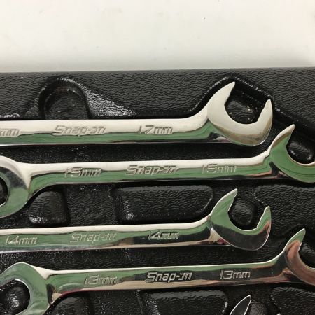  Snap-on スナップオン アングルヘッドオープンエンドレンチセット 7本セット ケース付 SVSMI7A/SVSMI5A/SVSMI4A/SVSMI3A/SVSMI2A/SVSMI1A/SVS310A