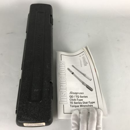  Snap-on スナップオン トルクレンチ  差込角3/8 ケース付 QD2RN100A