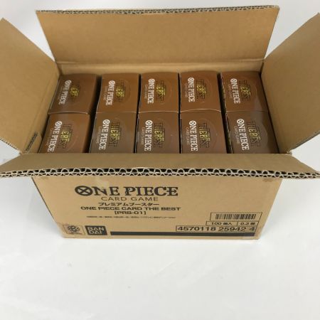   ワンピースカードゲーム トレカ プレミアムブースター THE BEST 1カートン 箱売り(１０箱入) PRB-01