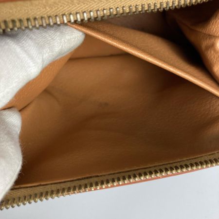  CELINE セリーヌ マカダム柄 アクセサリーポーチ オールドセリーヌ ブラウン