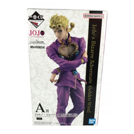   未開封 ジョジョの奇妙な冒険 黄金の風 A賞 ジョルノ・ジョバァーナ MASTERLISE