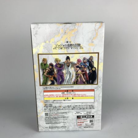   未開封 ジョジョの奇妙な冒険 黄金の風 A賞 ジョルノ・ジョバァーナ MASTERLISE
