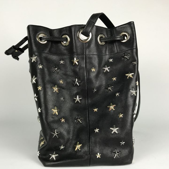 JIMMY CHOO ジミーチュウ スタースタッズ JUNOドローストリング JIMMY CHOO ジミーチュウ スタースタッズ JUNOドローストリング