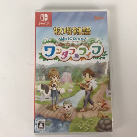   牧場物語Welcomeワンダフルライフ 牧場物語ウェルカムワンダフルライフ NintendoSwitchソフト　