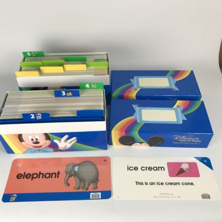   ディズニー 英語教材セット DWE シングアロング ストーリーアンドソングス ワールドオブイングリシュ トーキングカード
