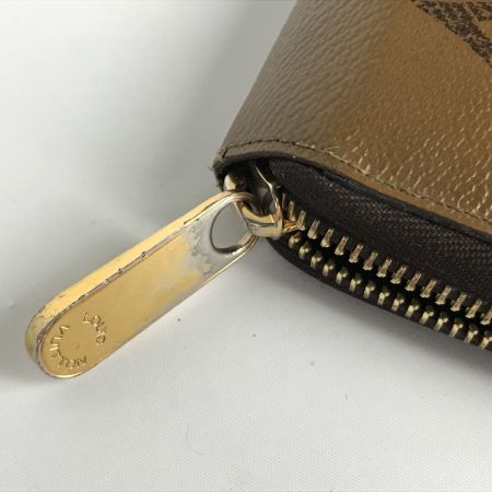  LOUIS VUITTON ルイヴィトン モノグラム・ジャイアント リバース ジッピーウォレット M69353 ブラウン
