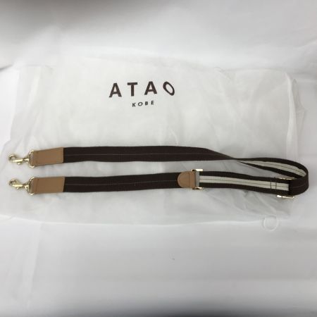  ATAO アタオ elvy 2WAY ハンドバッグ ショルダーバッグ ベージュ