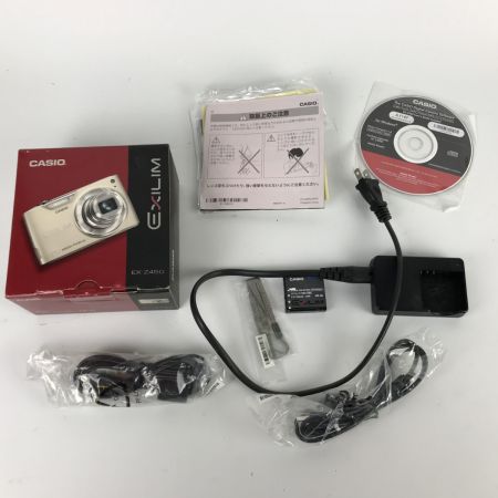  CASIO カシオ EXILIM デジタルカメラ EX-2450 ブラウン