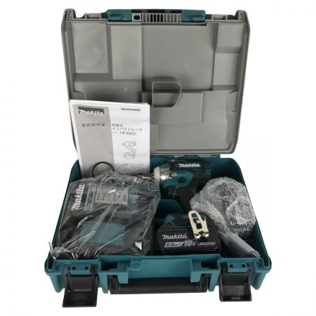  MAKITA マキタ 電動インパクトレンチ 18v 付属品完備 未使用品 コードレス式 TW300DRGX