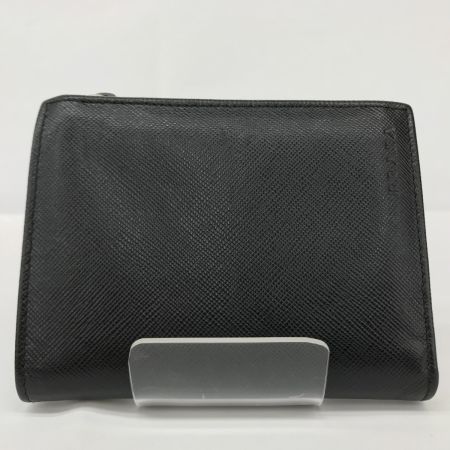  PRADA プラダ サフィアーノ 2つ折り財布 箱付 ブラック