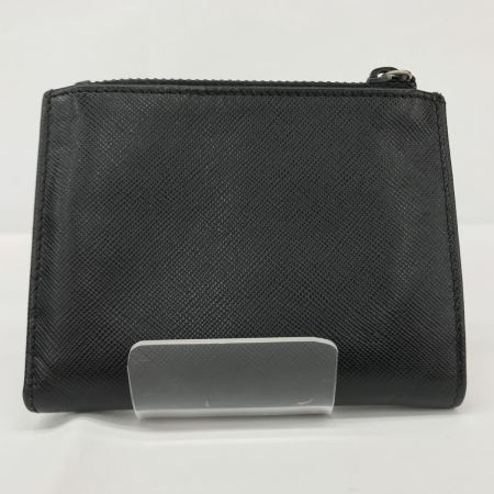  PRADA プラダ サフィアーノ 2つ折り財布 箱付 ブラック