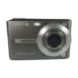 ■■ CASIO カシオ EXILIM エクシリム コンパクトデジタルカメラ 説明書・充電器・充電スタンド付属 EX-S500 シルバー Bランク