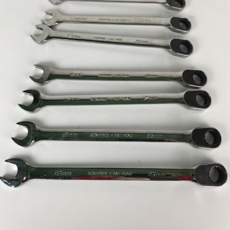  Snap-on スナップオン コンビネーションレンチセット 9本セット 10・11・12～19