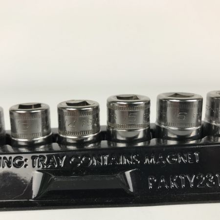  Snap-on スナップオン スナップオン 3/8 シャローソケットセット 12点セット　8～19mm PAKTY231