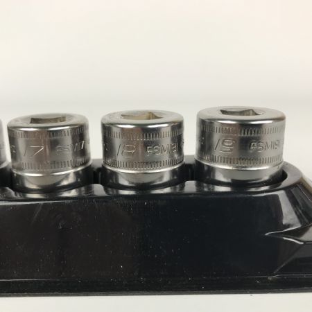  Snap-on スナップオン スナップオン 3/8 シャローソケットセット 12点セット　8～19mm PAKTY231