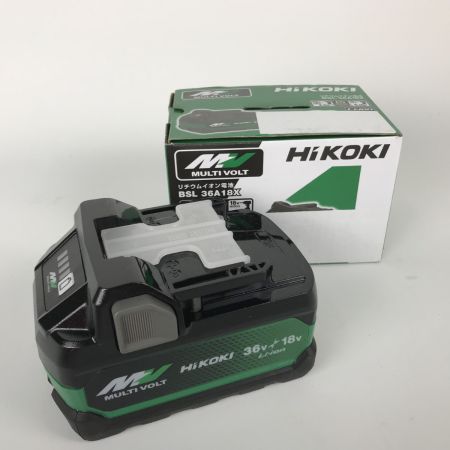  HiKOKI ハイコーキ リチウムイオン電池 マルチボルト 36V 2.5Ah 18V バッテリー BSL36A18X