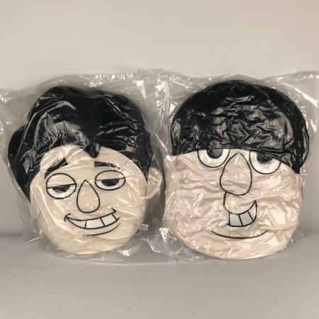   バナナマンのせっかくグルメ 日村・設楽クッションセット 未開封 