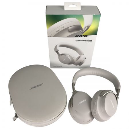  BOSE ボーズ ワイヤレスヘッドホン quietcomfort ultra  ケース・箱付き ホワイト