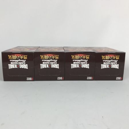   トレカ ドラゴンボールフュージョンワールド 烈火の闘気 未開封4BOX