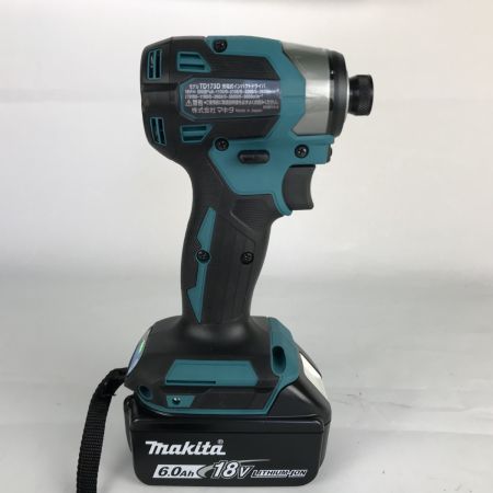  MAKITA マキタ インパクトドライバ  18V 付属品完備 TD173DRGX ブルー