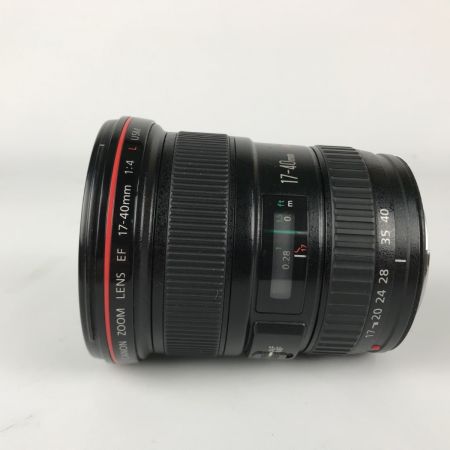  CANON キャノン ZOOM LENS EF 17－40ｍｍ 1:4 L USM ULTRASONIC ズームレンズ