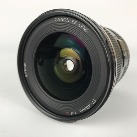  CANON キャノン ZOOM LENS EF 17－40ｍｍ 1:4 L USM ULTRASONIC ズームレンズ