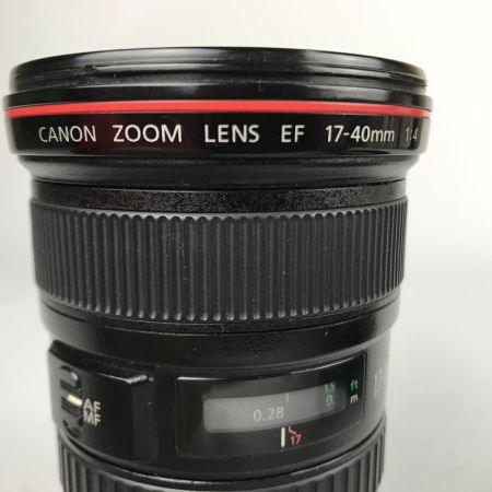  CANON キャノン ZOOM LENS EF 17－40ｍｍ 1:4 L USM ULTRASONIC ズームレンズ