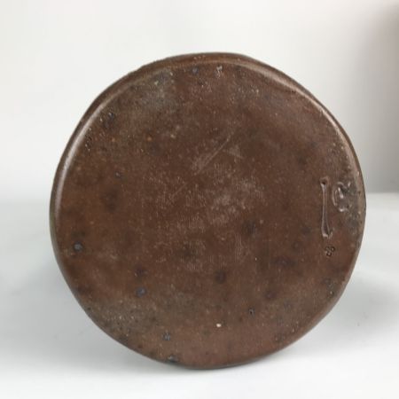  bizen 備前焼 坂田泥華・ 黒田儀男作 花器 花入れ