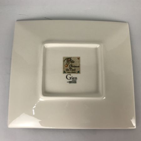  Gien ジアン シュヴォー・デュ・ヴァンスクエアプレート 馬