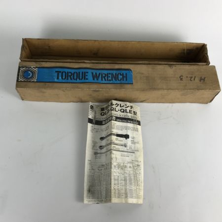  TOHNICHI 東日製作所 トルクレンチ QL100N