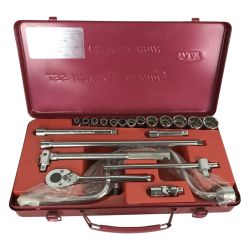 ■■ KTC ケーティーシー ハイクオリティー ソケットレンチセット B2013R レッド Cランク