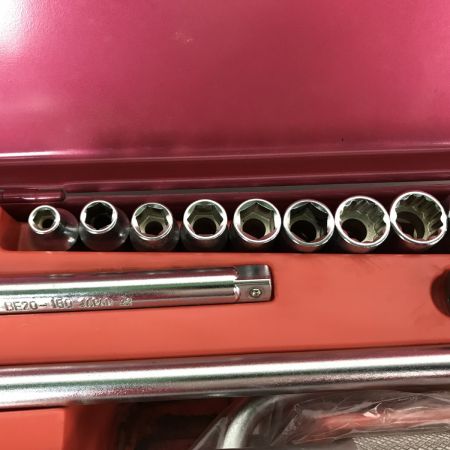  KTC ケーティーシー ハイクオリティー ソケットレンチセット B2013R レッド