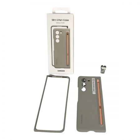  SAMSUNG サムスン galaxy z fold5 slim s pen case ペン付スマホケース サンド x ピンク