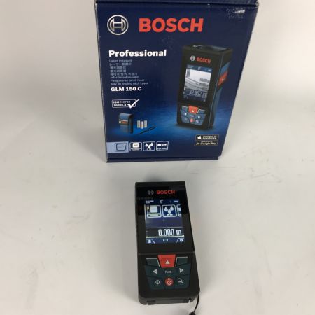 BOSCH ボッシュ データ転送レーザー距離計 コードレス式 乾電池式 GLM150C グリーン