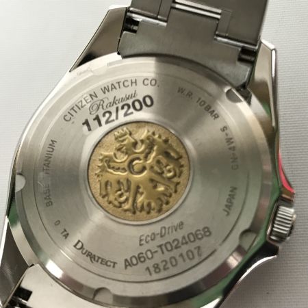  CITIZEN シチズン ザ・シチズン 落水（Rakusui）デイト クォーツ 純正替えベルト・コマ付き AQ4020-62Y