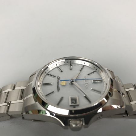  CITIZEN シチズン ザ・シチズン 落水（Rakusui）デイト クォーツ 純正替えベルト・コマ付き AQ4020-62Y