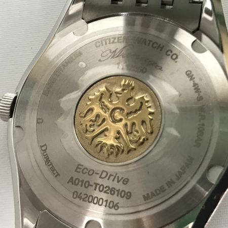  CITIZEN シチズン 250本限定 ザ・シチズン エコ・ドライブ 真砂（まなご）替えバンド・コマ付き AQ1060-56W