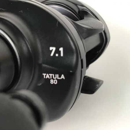  DAIWA ダイワ ベイトリール TATULA 80  22タトゥーラ 左ハンドル 7.1