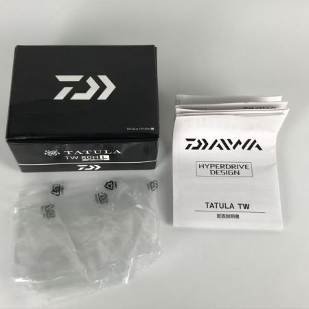  DAIWA ダイワ ベイトリール TATULA 80  22タトゥーラ 左ハンドル 7.1