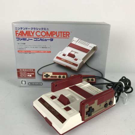  Nintendo ニンテンドウ ニンテンドークラシックミニ ファミリーコンピューター 30タイトル内臓 CLV-101