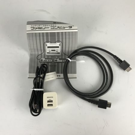  Nintendo ニンテンドウ ニンテンドークラシックミニ ファミリーコンピューター 30タイトル内臓 CLV-101