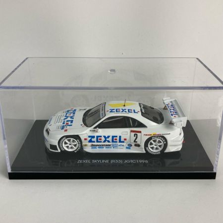   EBBRO 1/43 ZEXEL SKYLINE (R33) JGTC 1998 No.2 44193 ホワイト