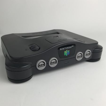  Nintendo 【動作品】ニンテンドー64 任天堂64  NUS-001 コントローラー3個振動パック・コントローラーパック付き