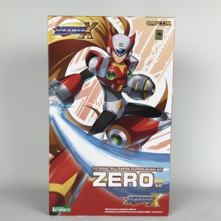  KOTOBUKIYA コトブキヤ MEGAMAN-X  ゼロ 未組立 ロックマンX 1/12スケール プラモデル