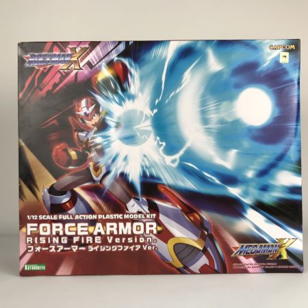  コトブキヤ フォースアーマー ライジングファイアVer.  ロックマンX MEGAMAN-X 1/12スケール 未組立