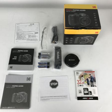  Kodak コダック デジタルカメラ PIXPRO 32GB SDカード付 付属品完備 AZ255