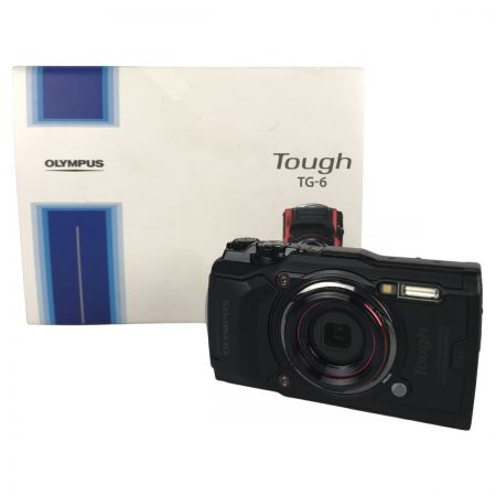  OLYMPUS オリンパス コンパクトデジタルカメラ 付属品完備 TG-6 ブラック